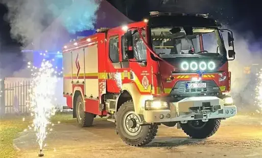 Nowy wóz bojowy OSP Gądków Wielki